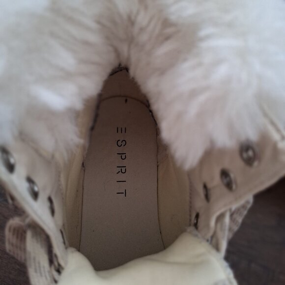 Esprit Off-White Booties - Picture 4 of 12